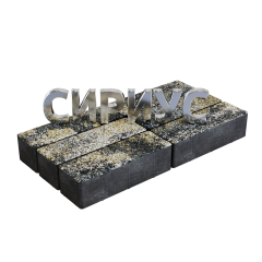 Прямоугольная, сиртаки, гранит, 100.300 (h60)